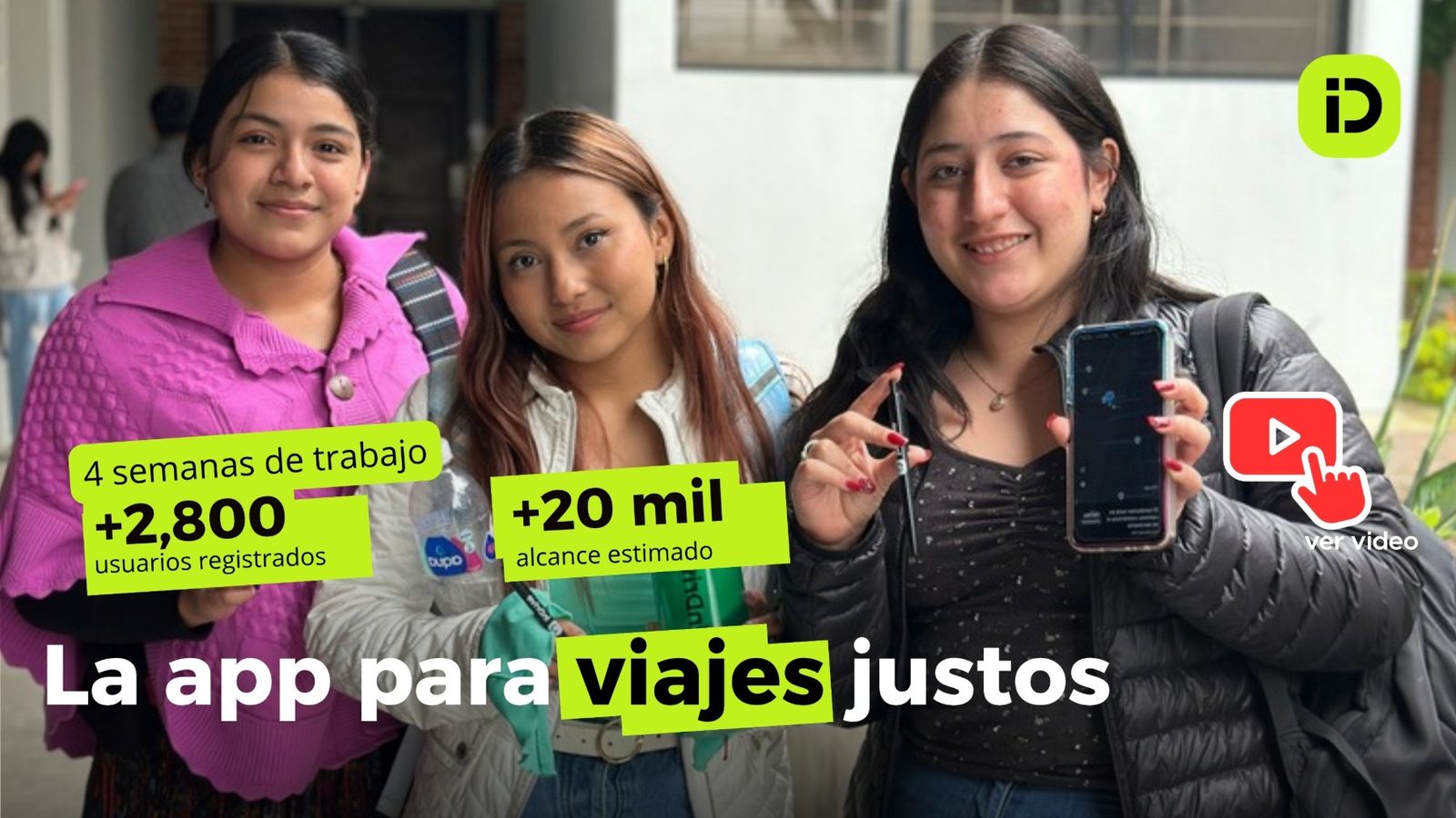 Campaña de lanzamiento de inDrive en Cobán